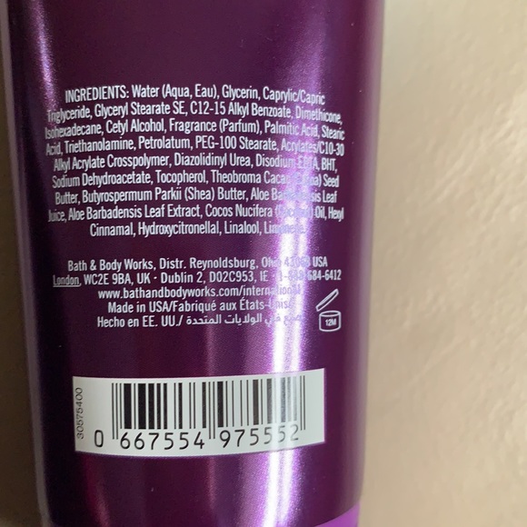 Dark kiss Bath and Bodyworks moisturizer - Picture 3 of 3